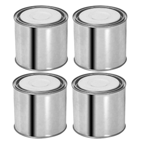 Pcs small tins - 4,