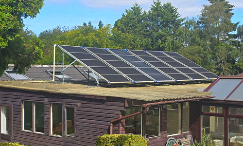 Roof mounted swimming - mounted,