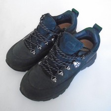 Fitflop Neo-D Hyker Waterproof Shoes Black Leather Walking Trainers Women's UK 4