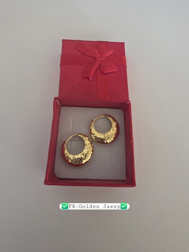 18k real gold dome - dome, hoop