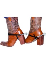 Cowboy fancy dress spurs - cowboy,
