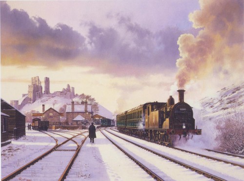 Corfe castle swanage - m7,