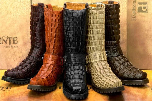 Mens motorcycle crocodile - mens,