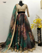 Beautiful Organza Lehenga