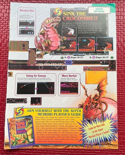 Super metroid strategy guide - metroid,