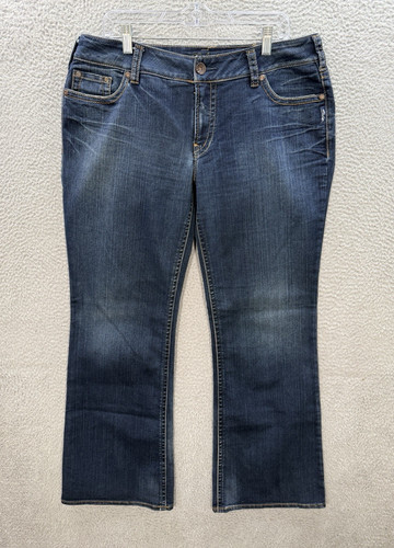 Silver jeans womens 36x33 blue - silver,