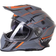 Viper RXV288 Dual Visor MX Enduro Motocross Motorbike Helmet - Matt Ventura