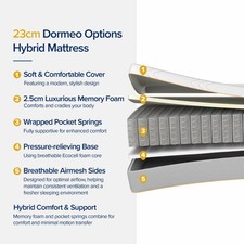 Dormeo options hybrid - options,