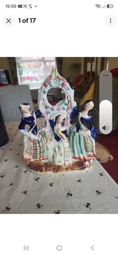 Antique saffordshire figure - antique,