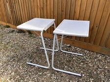 adjustable folding tables,suitable as a desk/tray over bed or chair/sofa