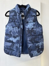 Boys Navy Cargo Body Warmer
