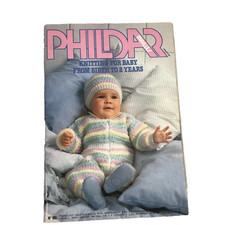 Phildar Mailles Baby Clothes Knitting Pattern Booklet 103 Birth To 2 Years 1983 
