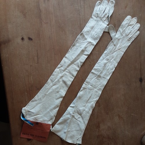 Victorian kid leather ivory