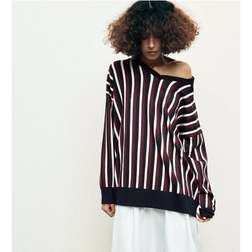 Zara striped long - long, sleeve