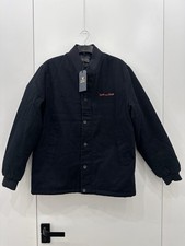 Lyle and Scott Men's Wadded Dark Navy Jacket Size L