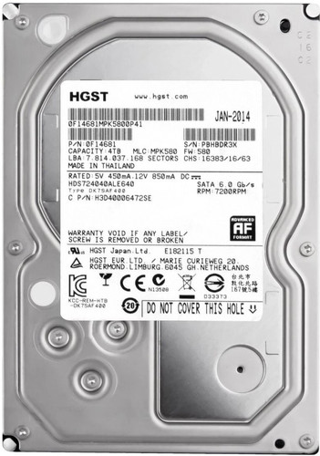Hitachi deskstar 7k4000 4tb - deskstar,