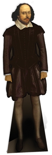 William shakespeare lifesize - william,