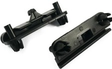 4x Clips For BMW E30 Bumper Spoiler Skirt Trim Lower Strip Clamp Black Plastic