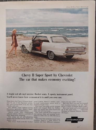 Original 1965 chevelle - original, ad