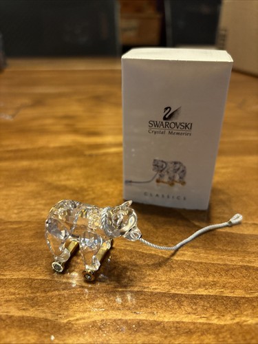 Swarovski crystal teddy bear - crystal,