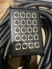 Multicore XLX 20-Way Stage Box Snake with 30M Length, 16 Input 4 Output