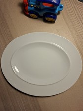 6 Denby White Oval Platters