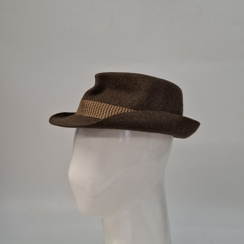 Vintage attaboy brown felt - attaboy,