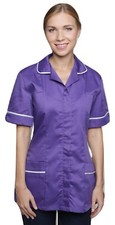 Nightingale Healthcare Tunic Nurses Doctors Massage Uniform Top Shirt Workwear