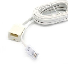 BT Telephone Extension Cable RJ11 UK Lead BT Phone Fax Modem Socket Landline LOT