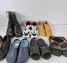 Shoe Bundle 7 7.5 Mens Trainers Loafers Joblot Pairs Shoes Smart Casual