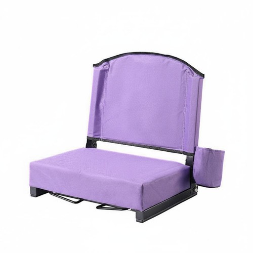 Folding stadium seat with - seat,