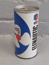 Vintage French Elf,  Elfnautic 400Ml Boat Outboard 2 Stroke Oil Can / Tin