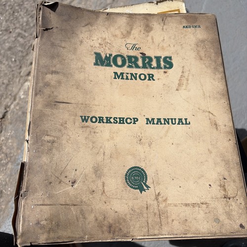 Morris minor workshop manual - minor,
