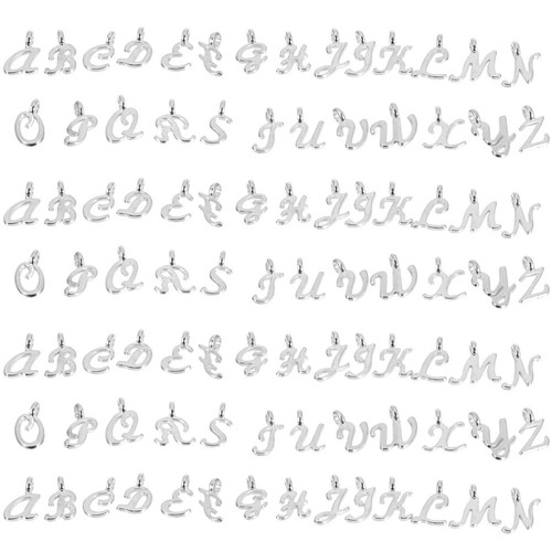 104 pcs metal alphabet - 104,