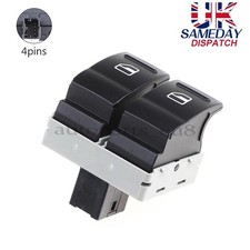For VW Transporter T5 2003-2014 Electric Window Switch Front 7E0959855A UK