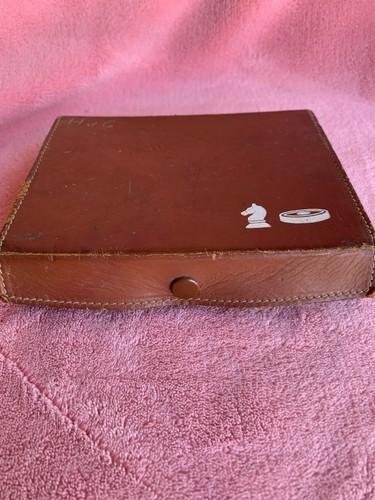 Vintage travel chess set no - vintage,