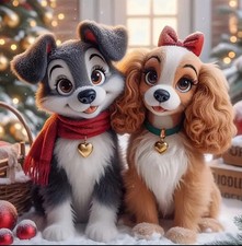 Cute Cartoon Dogs 5D Diamond