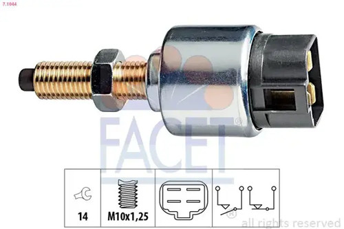 Stop light switch - switch, mechanical