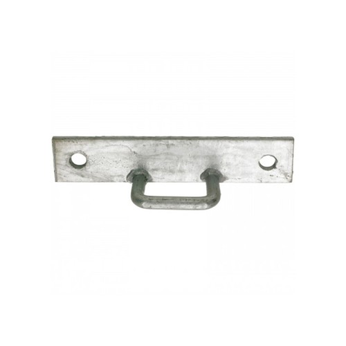 Gate staple elongated plate - on,