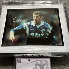 Signed Ian Durrant Rangers FC