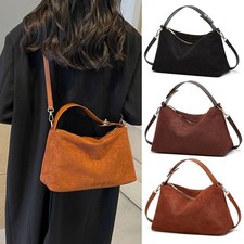 Suede Hobo Bags Women Satchels Shoulder Bag Crossbody Phone Purse Handbag Gift