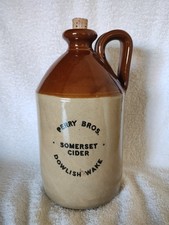 Large Stoneware Flagon