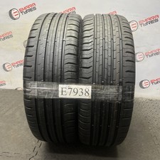 2x 195 55 R16 87H CONTINENTAL EcoContact5, Tread 7.5/6.7mm(E7938)Tested