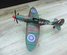 Large Lesser & Pavey Scale Tin Plate Model of Spitfire WW2. 19 inch Wingspan.