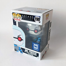 Batman The Animated Series Mr. Freeze #190 Funko Pop DC Exclusive+ Protector