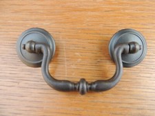 10 New Gun Metal Drawer Pulls