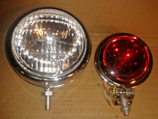 VESPA LAMBRETTA 2 X CHROME MOD STYLE LIGHTS NEW UNUSED