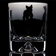 Yorkie Dog Whiskey Tumbler