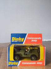 Dinky Commando Jeep 612 Boxed 1970s