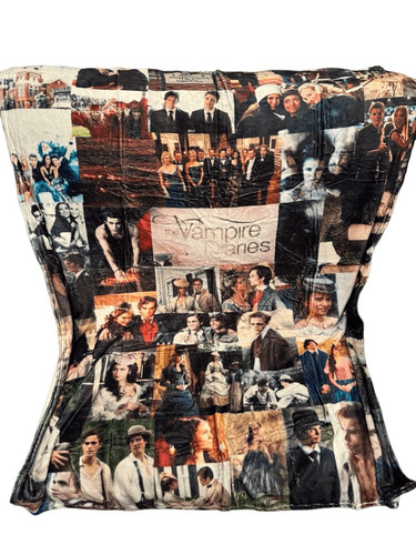 Vampire diaries throw blanket - diaries,